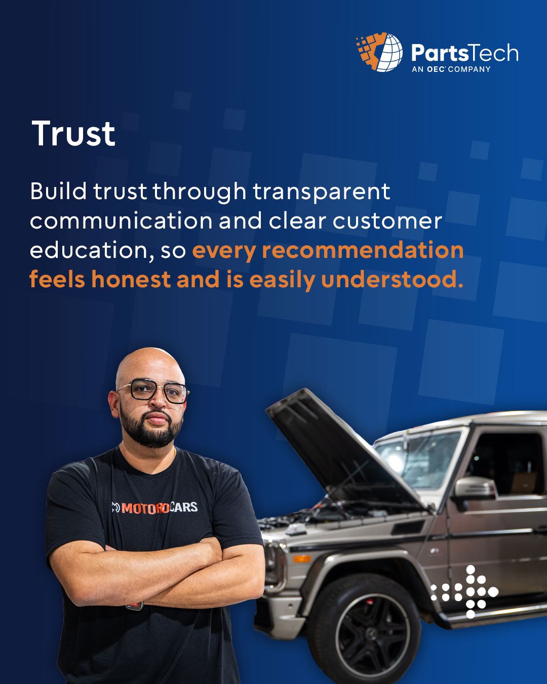 OEC collision repair social media graphic